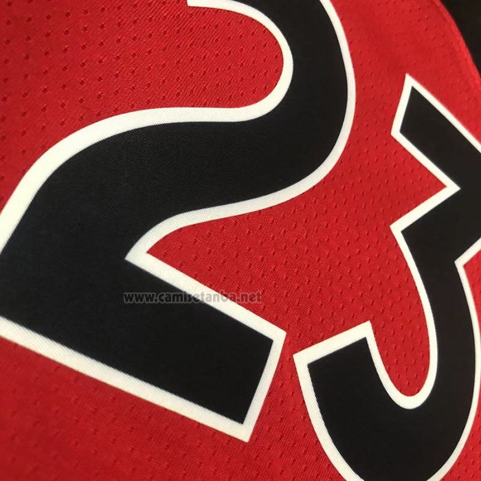Camiseta Toronto Raptors Fred Vanvleet #23 Icon 2022-23 Rojo